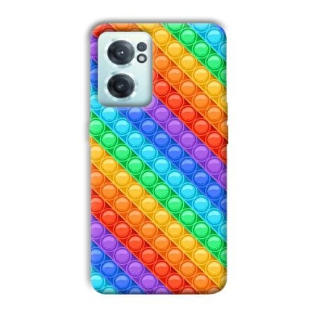 Colorful Circles Customized Printed Back Case for OnePlus Nord CE 2