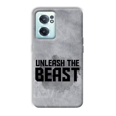 Unleash The Beast Customized Printed Back Case for OnePlus Nord CE 2