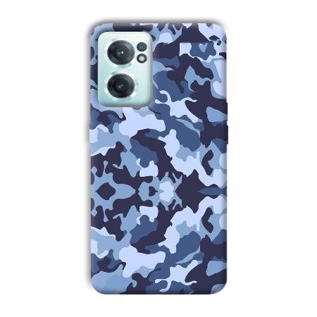 Blue Patterns Customized Printed Back Case for OnePlus Nord CE 2