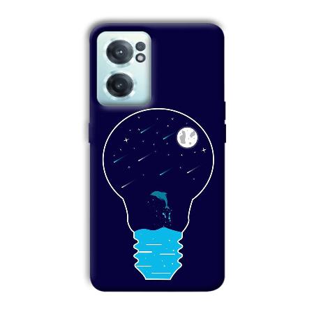 Night Bulb Customized Printed Back Case for OnePlus Nord CE 2