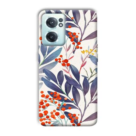 Cherries Customized Printed Back Case for OnePlus Nord CE 2