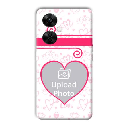 Hearts Customized Printed Back Case for OnePlus Nord CE 3 Lite 5G