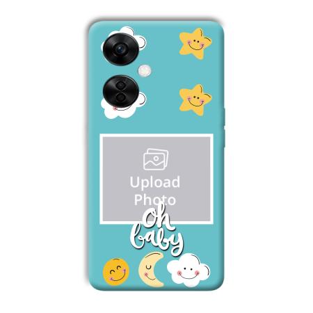 Oh Baby Customized Printed Back Case for OnePlus Nord CE 3 Lite 5G