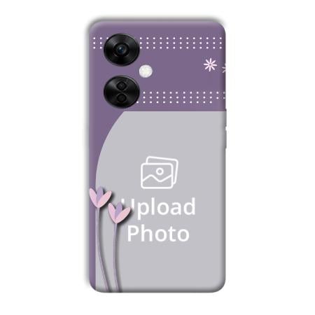 Lilac Pattern Customized Printed Back Case for OnePlus Nord CE 3 Lite 5G