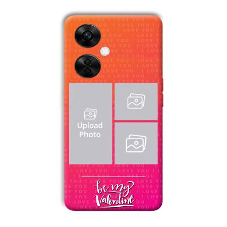 To My Valentine Customized Printed Back Case for OnePlus Nord CE 3 Lite 5G