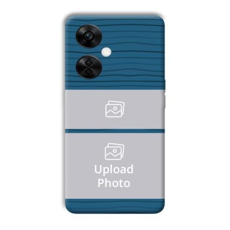 Dark Blue Customized Printed Back Case for OnePlus Nord CE 3 Lite 5G