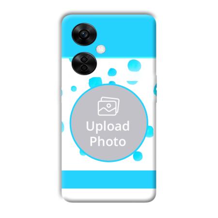 Bluish Customized Printed Back Case for OnePlus Nord CE 3 Lite 5G