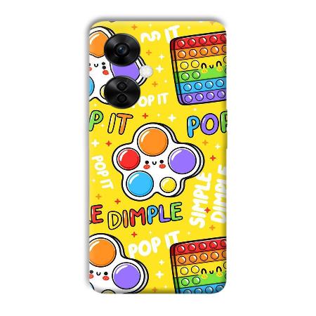 Pop It Customized Printed Back Case for OnePlus Nord CE 3 Lite 5G