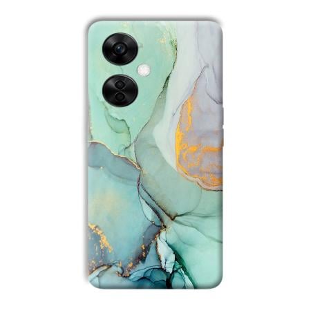 Green Marble Customized Printed Back Case for OnePlus Nord CE 3 Lite 5G