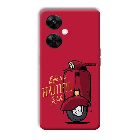 Life is Beautiful  Customized Printed Back Case for OnePlus Nord CE 3 Lite 5G