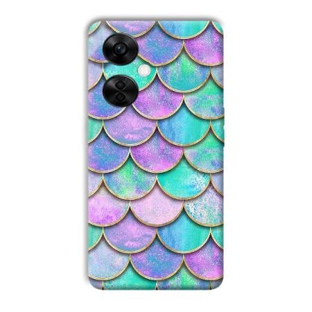 Mermaid Design Customized Printed Back Case for OnePlus Nord CE 3 Lite 5G