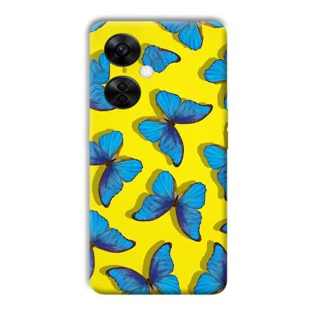Butterflies Customized Printed Back Case for OnePlus Nord CE 3 Lite 5G