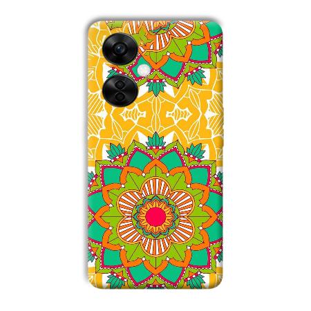 Mandala Art Customized Printed Back Case for OnePlus Nord CE 3 Lite 5G