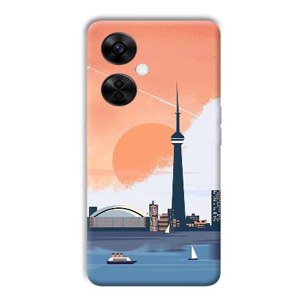City Design Customized Printed Back Case for OnePlus Nord CE 3 Lite 5G