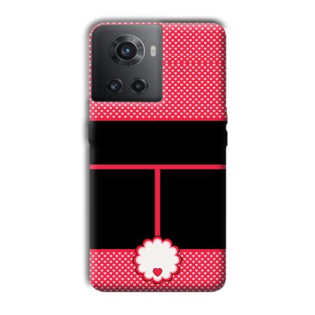 Little Hearts Customized Printed Back Case for OnePlus 10R 5G