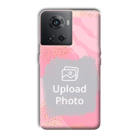 Sparkly Pink Customized Printed Back Case for OnePlus 10R 5G