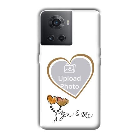 You & Me Customized Printed Back Case for OnePlus 10R 5G