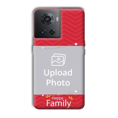 Happy Family Customized Printed Back Case for OnePlus 10R 5G