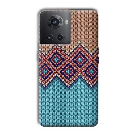 Fabric Design Customized Printed Back Case for OnePlus 10R 5G