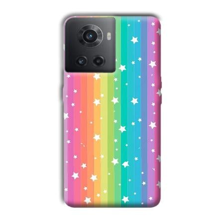 Starry Pattern Customized Printed Back Case for OnePlus 10R 5G