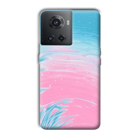 Pink Water Customized Printed Back Case for OnePlus 10R 5G