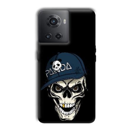 Panda & Skull Customized Printed Back Case for OnePlus 10R 5G