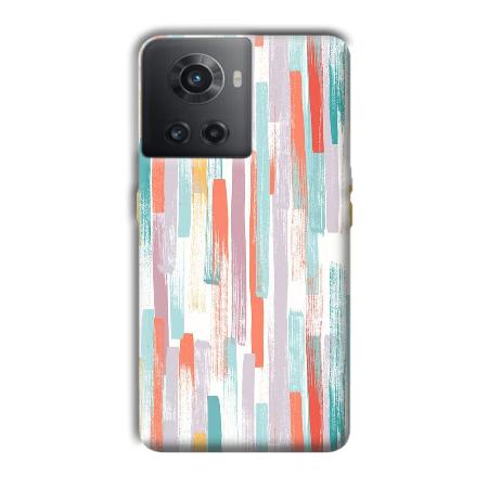 Light Paint Stroke Customized Printed Back Case for OnePlus 10R 5G