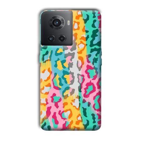 Colors Customized Printed Back Case for OnePlus 10R 5G