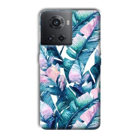 Banana Leaf Customized Printed Back Case for OnePlus 10R 5G