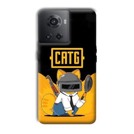 CATG Customized Printed Back Case for OnePlus 10R 5G
