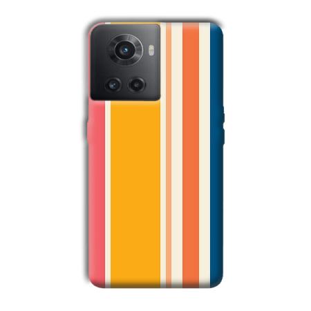 Colorful Pattern Customized Printed Back Case for OnePlus 10R 5G