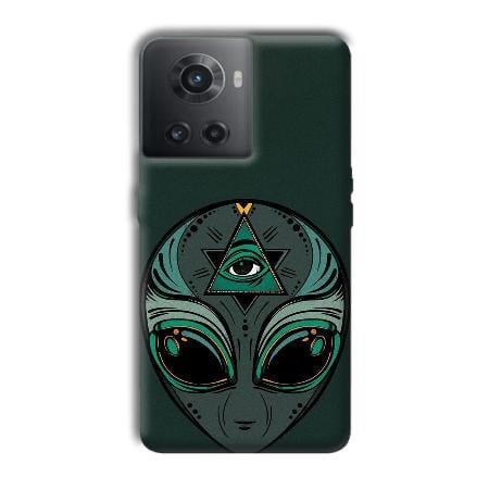 Alien Customized Printed Back Case for OnePlus 10R 5G