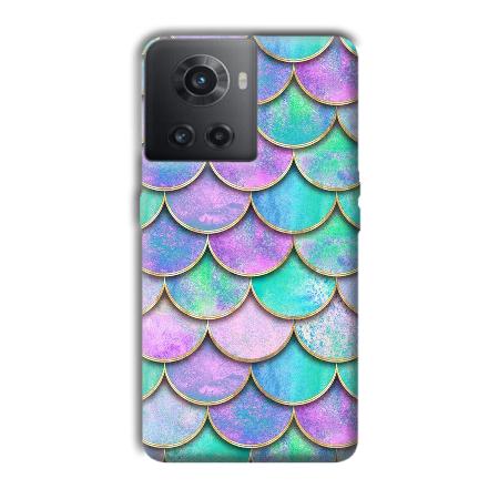 Mermaid Design Customized Printed Back Case for OnePlus 10R 5G