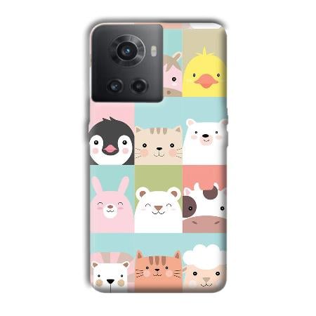 Kittens Customized Printed Back Case for OnePlus 10R 5G