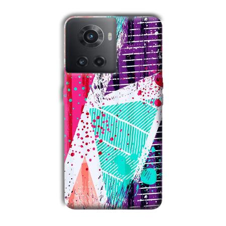Paint  Customized Printed Back Case for OnePlus 10R 5G