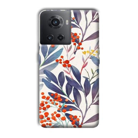 Cherries Customized Printed Back Case for OnePlus 10R 5G