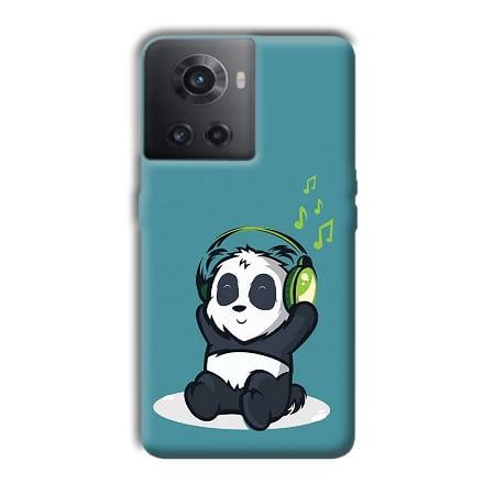 Panda  Customized Printed Back Case for OnePlus 10R 5G