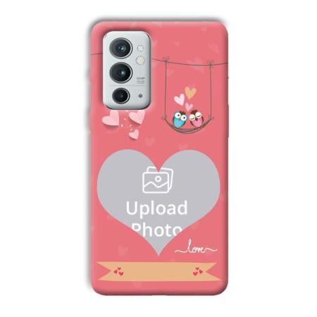 Love Birds Design Customized Printed Back Case for OnePlus 9RT