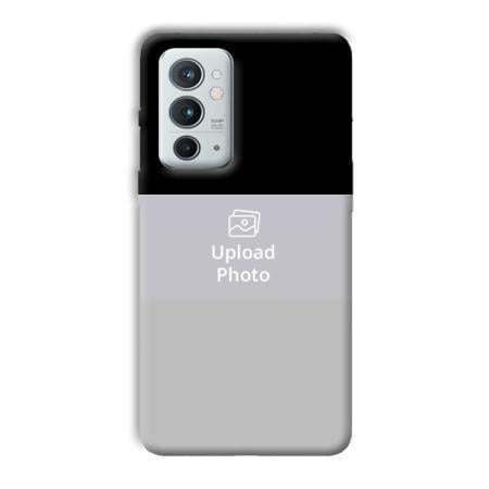 Black & Grey Customized Printed Back Case for OnePlus 9RT