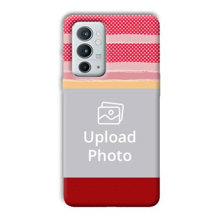 Red Pink Design Customized Printed Back Case for OnePlus 9RT