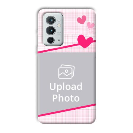 Pink Check Customized Printed Back Case for OnePlus 9RT