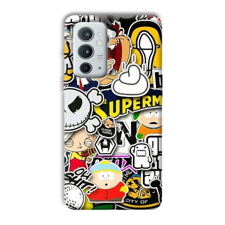 Cartoons Customized Printed Back Case for OnePlus 9RT