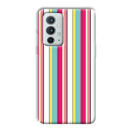 Lines Pattern Customized Printed Back Case for OnePlus 9RT