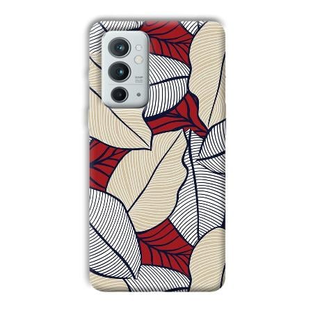 Leafy Pattern Customized Printed Back Case for OnePlus 9RT