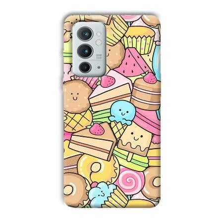 Love Desserts Customized Printed Back Case for OnePlus 9RT