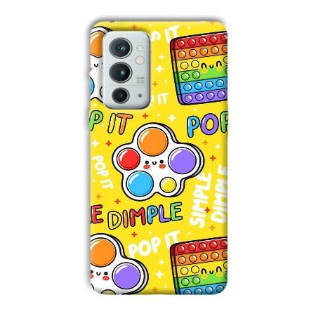 Pop It Customized Printed Back Case for OnePlus 9RT