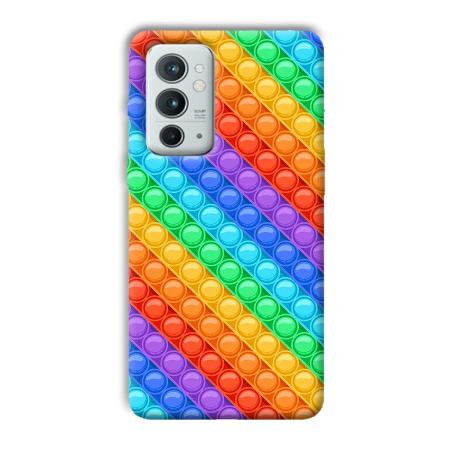 Colorful Circles Customized Printed Back Case for OnePlus 9RT