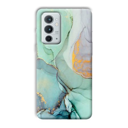 Green Marble Customized Printed Back Case for OnePlus 9RT