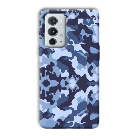 Blue Patterns Customized Printed Back Case for OnePlus 9RT