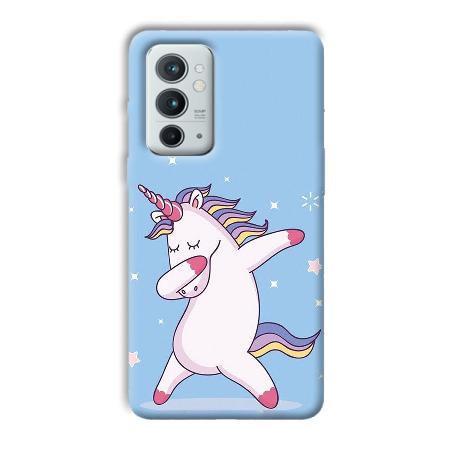 Unicorn Dab Customized Printed Back Case for OnePlus 9RT